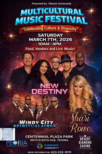 Vibrant Community Multicultural Music Festival in Peoria