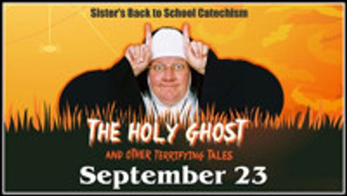 Sister's Back to School Catechism show poster