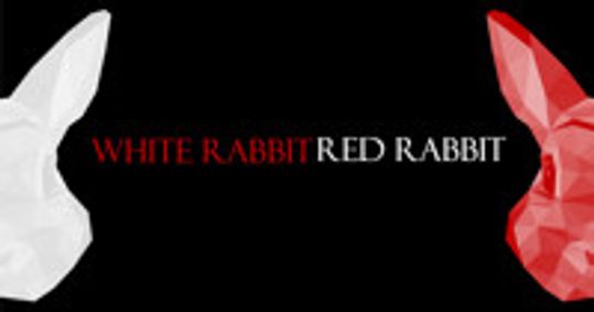 White Rabbit, Red Rabbit show poster
