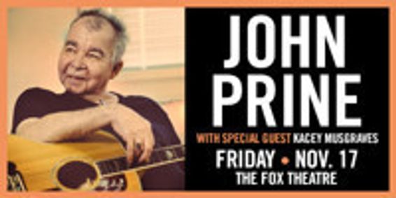 John Prine with Kacey Musgraves show poster