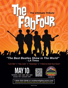The Fab Four: The Ultimate Tribute LIVE in Concert in Walker, MN show poster