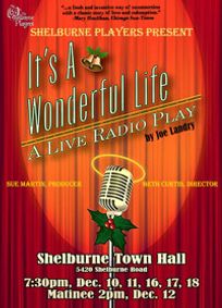 It's a Wonderful Life, live radio play by Joe Landry show poster