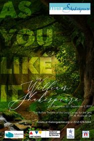As You Like It show poster