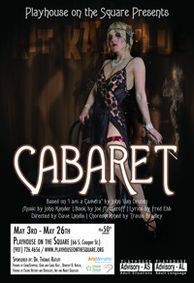 Cabaret show poster