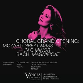 Grand Choral Opening: Mozart & Bach show poster