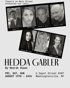 Hedda Gabler show poster