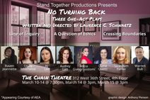 No Turning Back: 3 One Act Plays