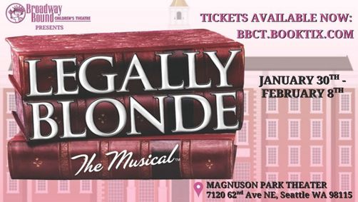 Legally Blonde - The Musical show poster