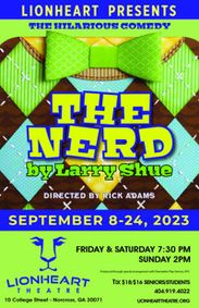 The Nerd show poster