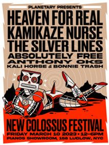 The Planetary Group Presents: Showcase At New Colossus Festival 2023 show poster