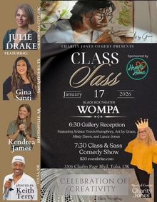 Class and Sass Art and Comedy Show show poster