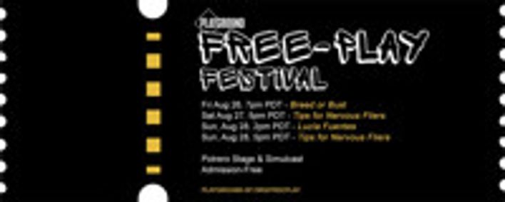 Free-Play Festival show poster