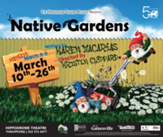 Native Gardens show poster