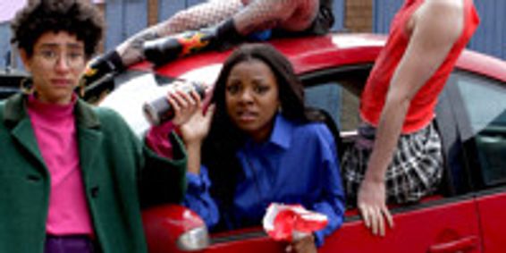 Four Felons and a Funeral show poster