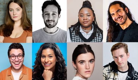 The Brass Teapot show poster