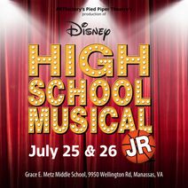 High School Musical Jr. presented by ARTfactory's Pied Piper Theatre Intensive