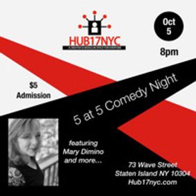 5 at 5 Comedy Show show poster