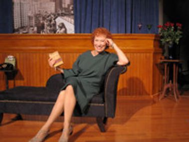 East Lynne Theater Company presents DOROTHY PARKER: A CERTAIN WOMAN show poster