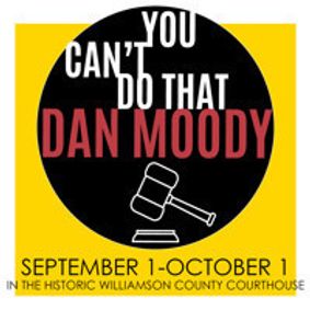 You Can't Do That Dan Moody show poster