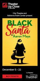 Black Santa show poster