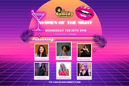 Women of the Night - February 2025 show poster