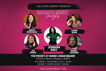 Sabado Night Laughs - November 2025 show poster