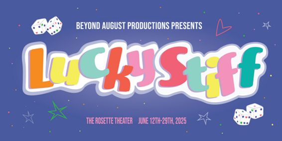 Lucky Stiff show poster