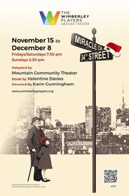 Miracle On 34th Street show poster