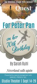 For Peter Pan on her 70th Birthday show poster