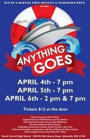 Anything Goes show poster