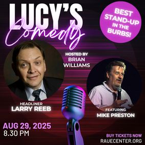 Lucy's Comedy show poster