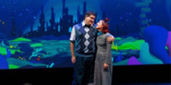 Wilbur the Optical Whale show poster