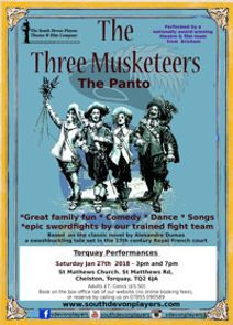 The Three Musketeers: The Panto (Live theatre, Torquay)