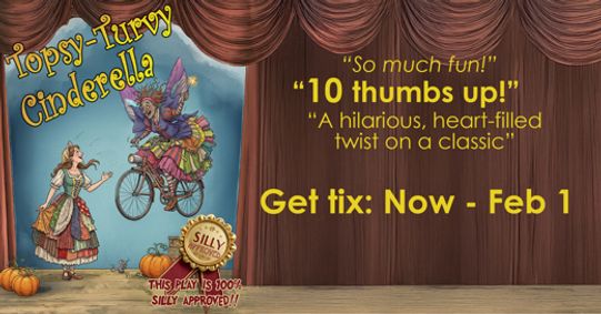 Topsy-Turvy Cinderella show poster