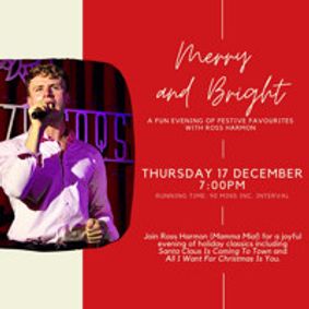 Merry and Bright show poster