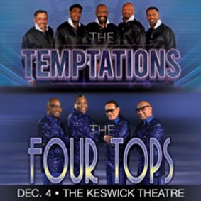 The Temptations & The Four Tops show poster