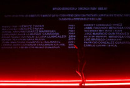 Lemi Ponifasio: Love to Death (Amor a la muerte) show poster