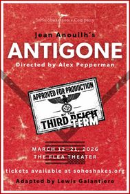 Antigone show poster
