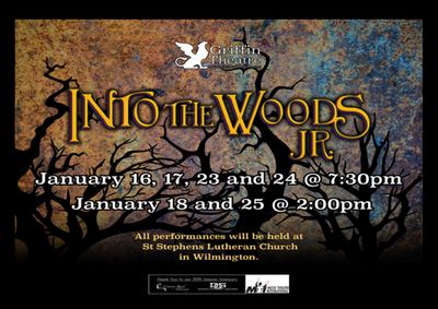 Into The Woods Jr. show poster