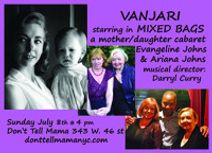 VANJARI: The Mother/Daughter cabaret