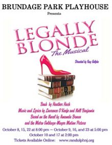 Legally Blonde: The Musical show poster