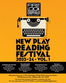 New Play Reading Festival Vol. 1 show poster