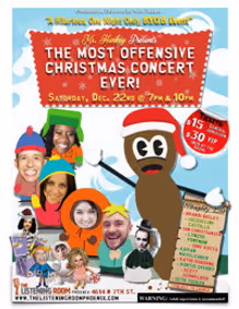 The Most Offensive Christmas Concert Ever! show poster