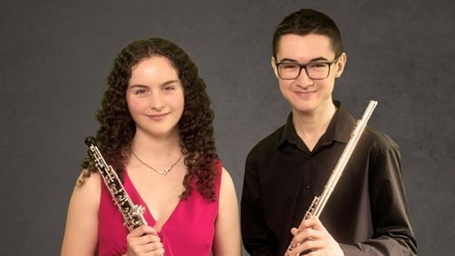 Classical Coffee Mornings: Emilia Gahan and Isaac Skey show poster