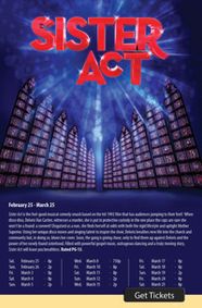 Sister Act the Musical at The Noel S. Ruiz Theatre show poster