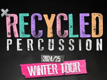 Recycled Percussion show poster