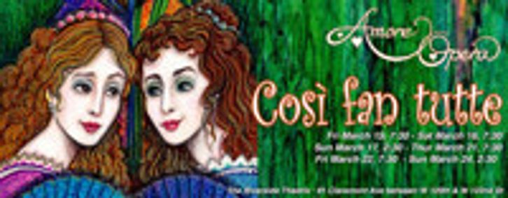 Amore Opera Presents Mozart's Così fan tutte show poster