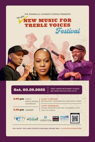 11th New Music for Treble Voices show poster