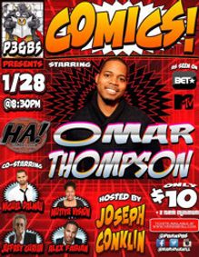 COMICS! starring Omar Thompson show poster