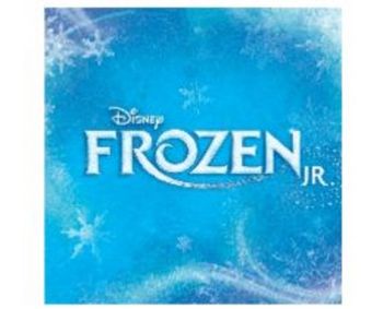 Frozen jr. show poster